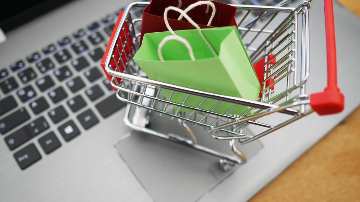 Compra online desde un portátil